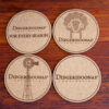 Didgeridoonas Coasters - 4 Pack - Image 2